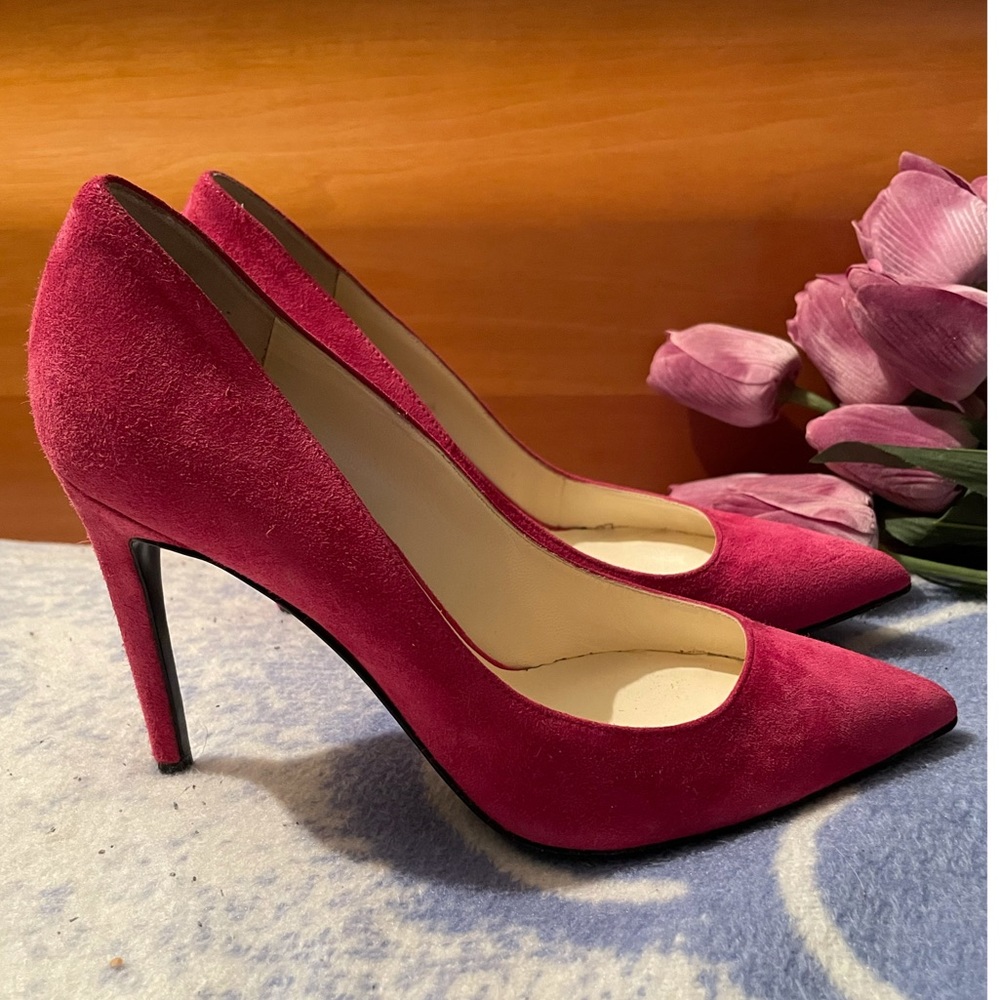 Balmain Suede Pumps
